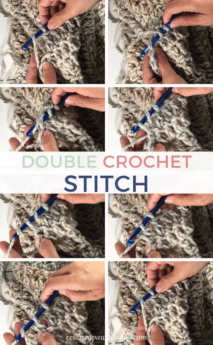 Double Crochet (DC) Stitch Picture Tutorial 