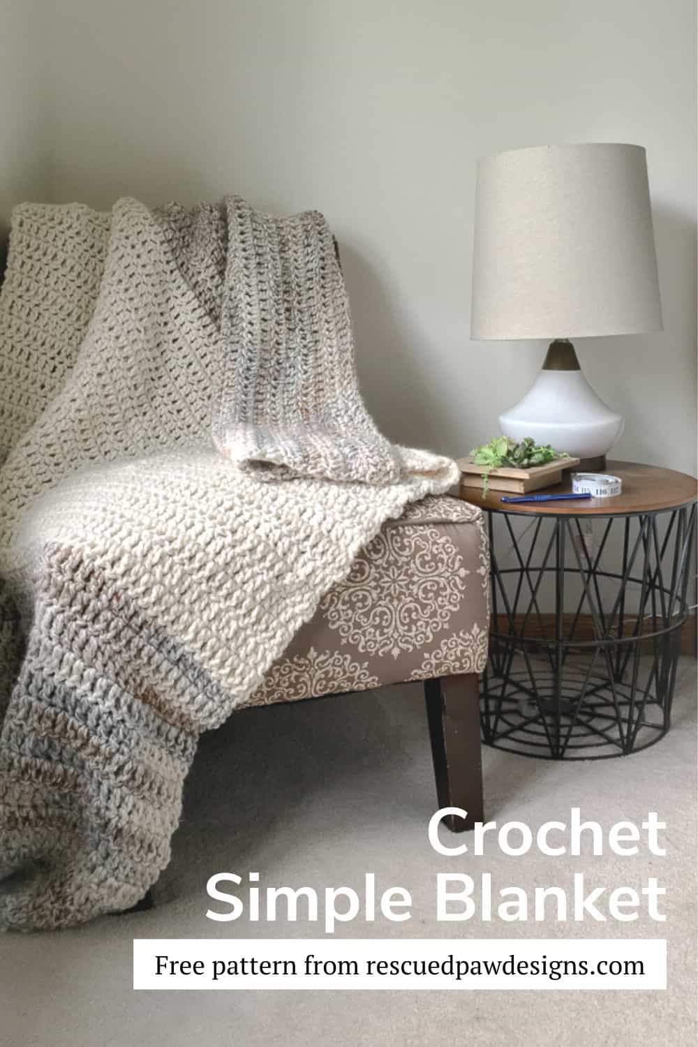 Bernat Herringbone Crochet Blanket Crochet Blanket Patterns, Easy