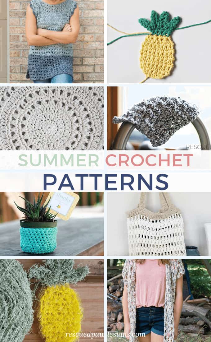 Summer Crochet Free Patterns! Summer wardrobe must haves - Peanut