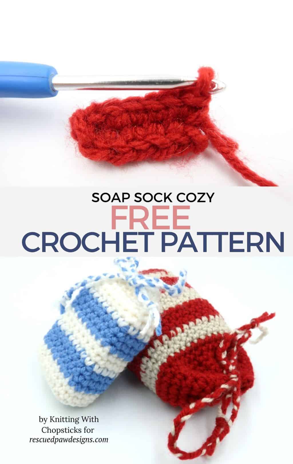 crochet soap saver bag pattern free