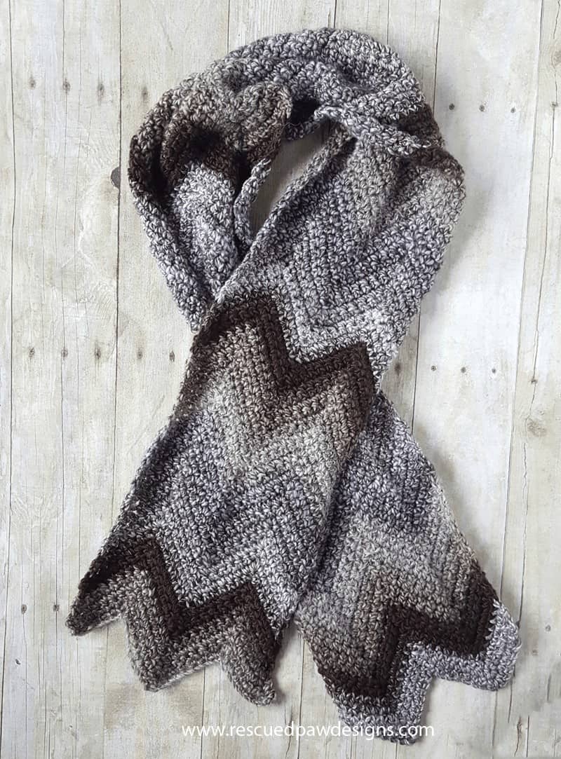 Chevron Scarf Pattern