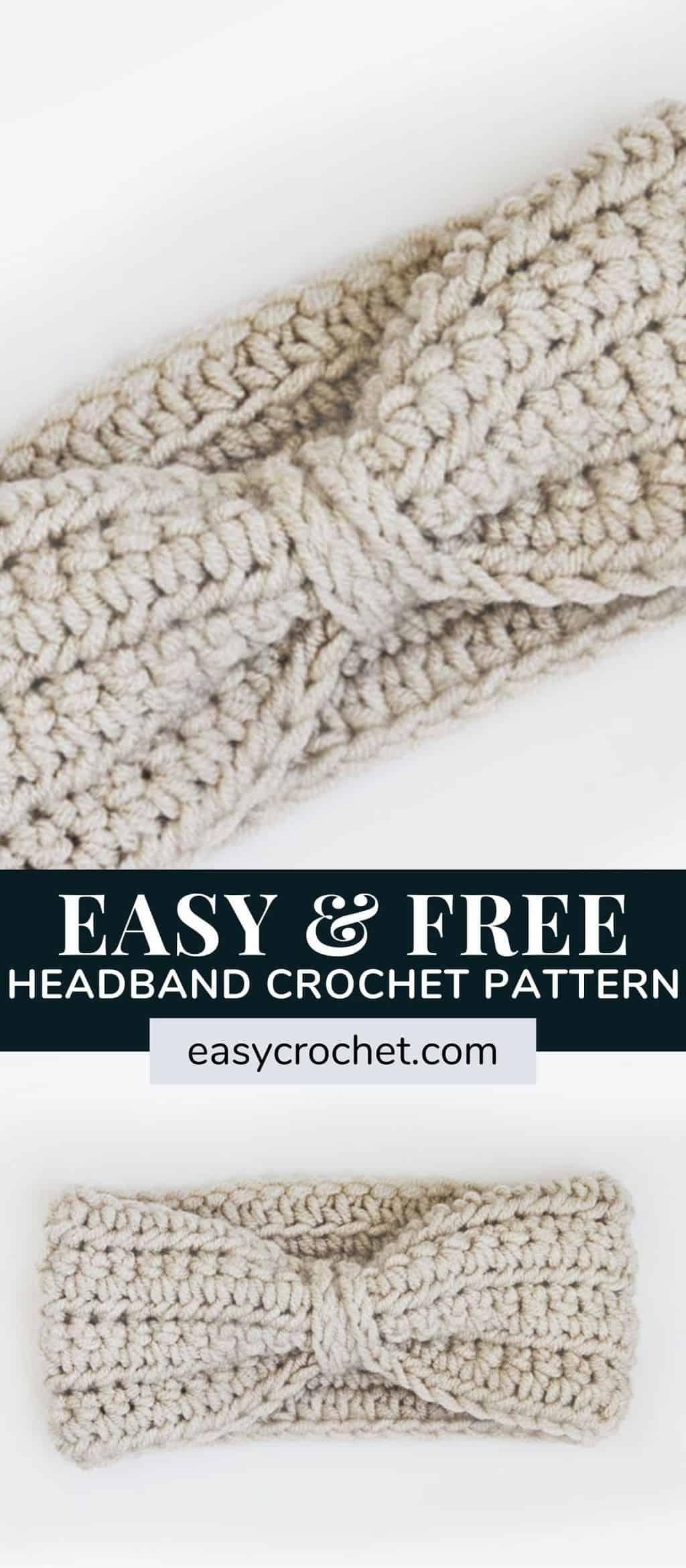 Easy crochet baby headband best sale pattern free