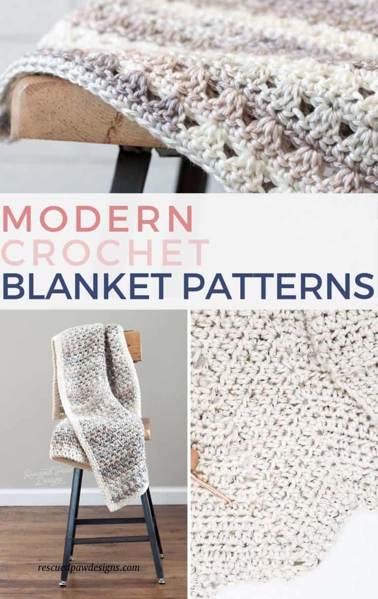 Modern Crochet Blanket Patterns