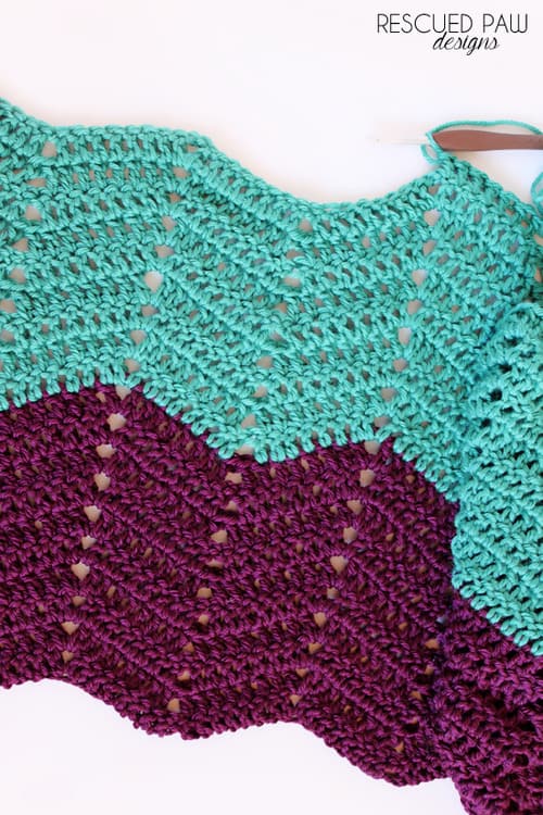 Classic Ripple Crochet Pattern Tutorial
