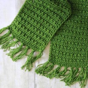 fall crochet scarf pattern
