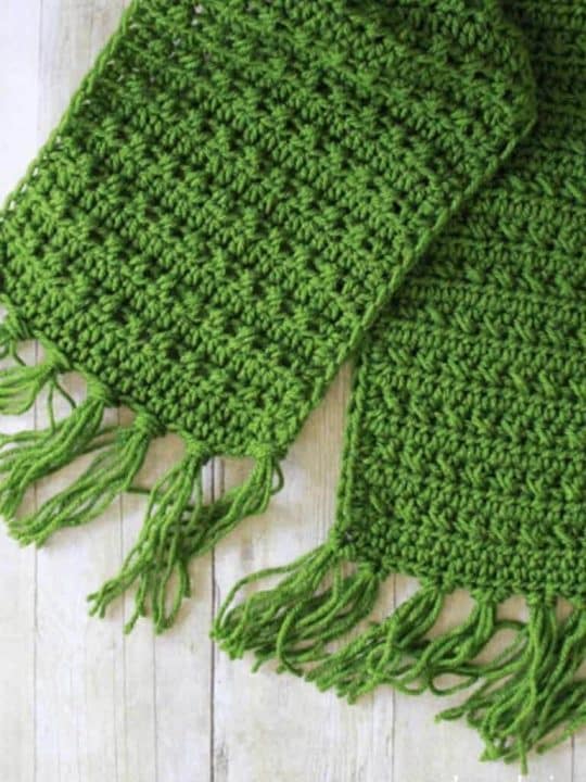 fall crochet scarf pattern