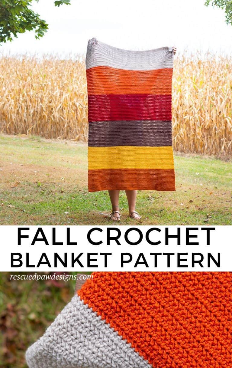 Herringbone Half Double Crochet Blanket Easy Crochet Patterns