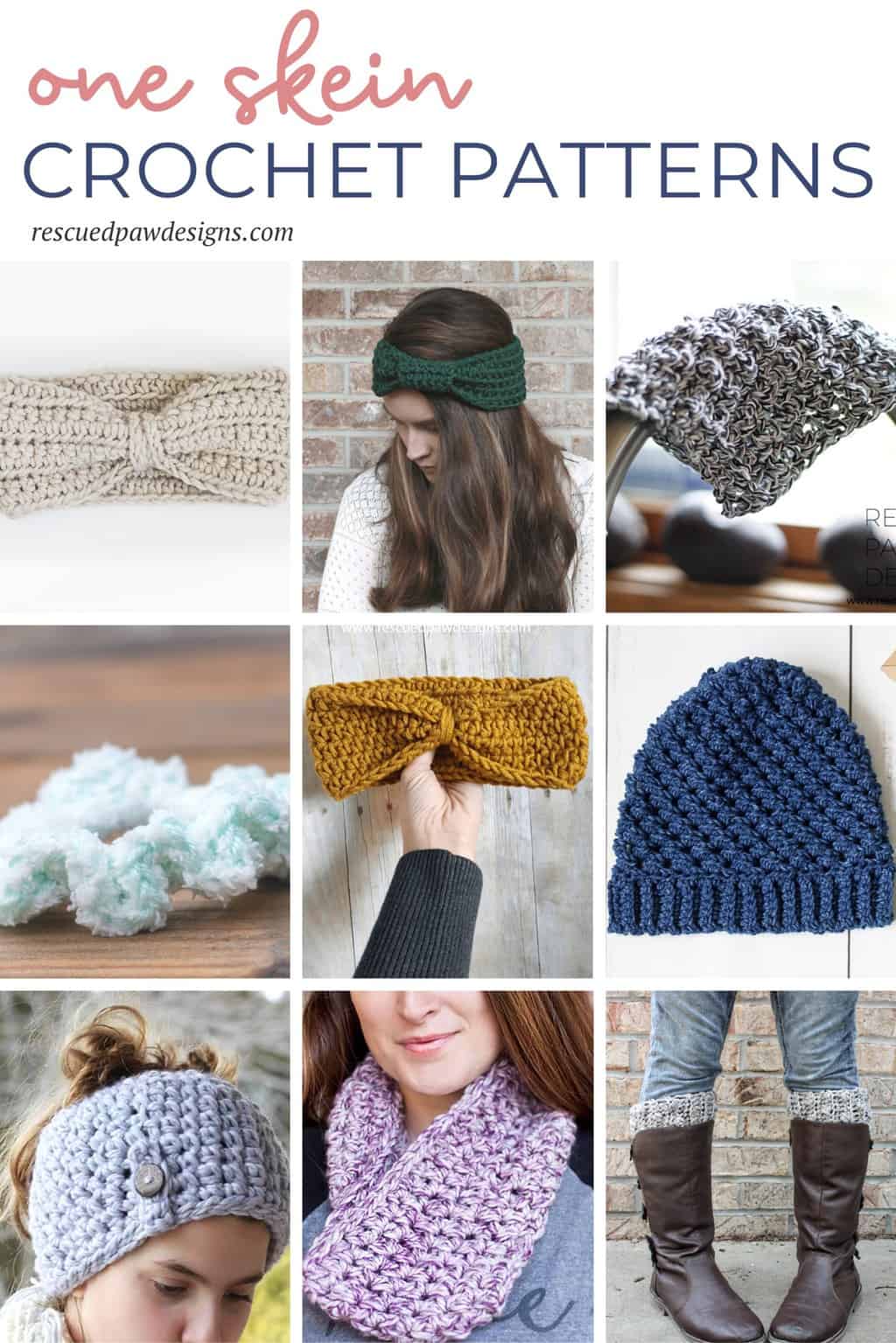 70+ Free One Skein Crochet Projects - Patterns for 2024