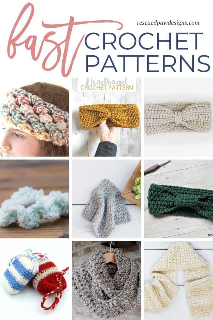 11 Fast Crochet Patterns - Easy Crochet Patterns