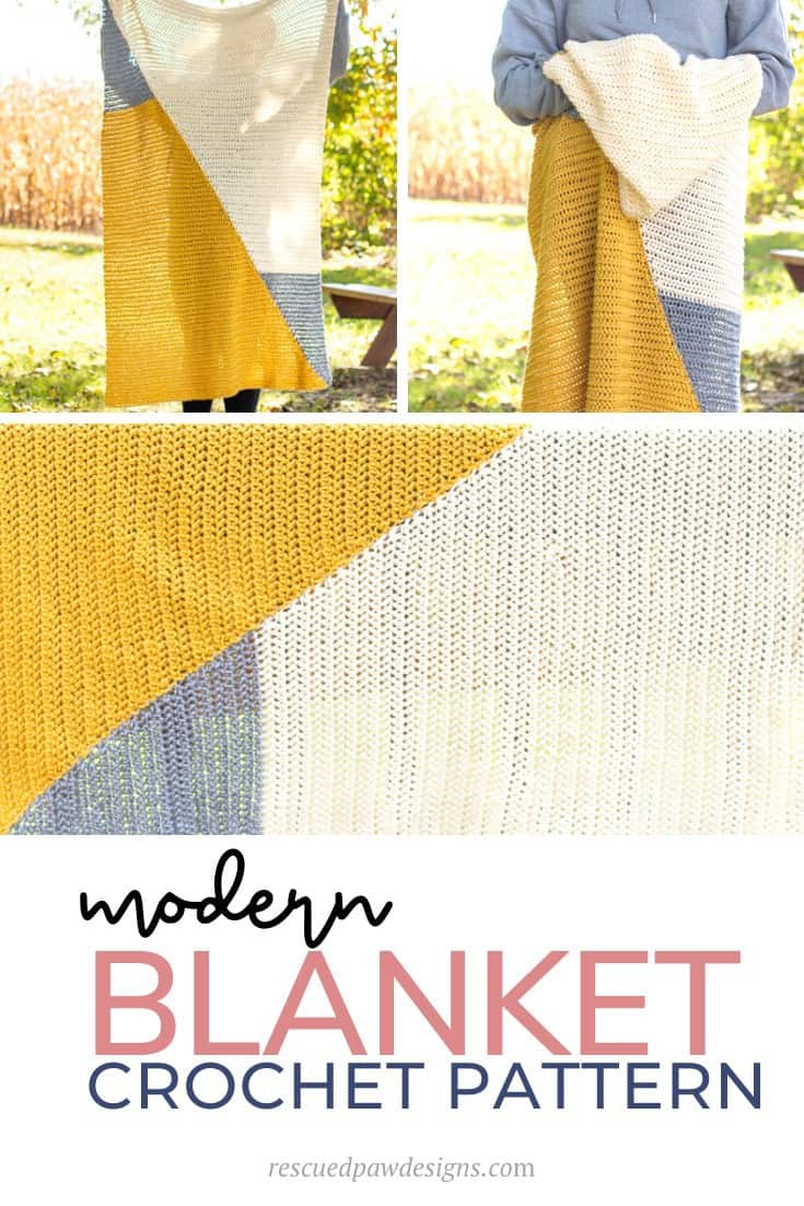 Triangle Crochet Blanket Pattern