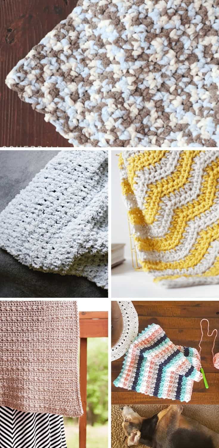 15 Easy & Free Crochet Baby Blanket Patterns