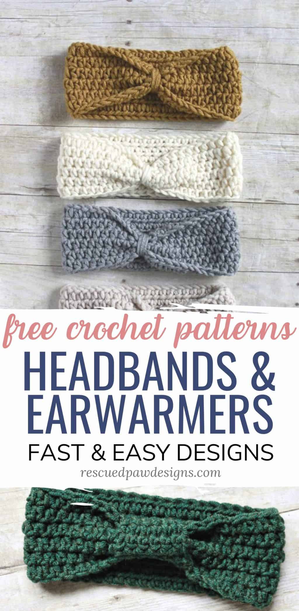 Crochet Headband Ear Warmer Patterns