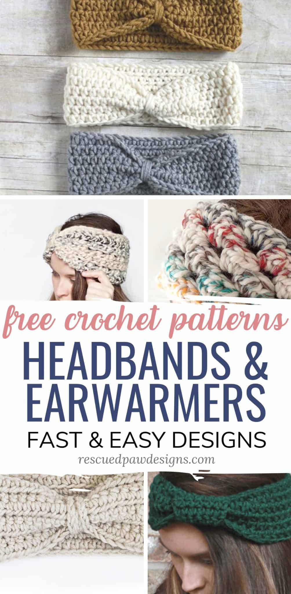 Ear Warmer Headband Crochet Patterns Easy Crochet Patterns