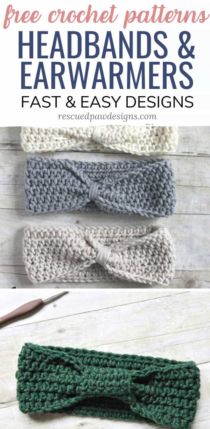 Simple Crochet Ear Warmer Patterns