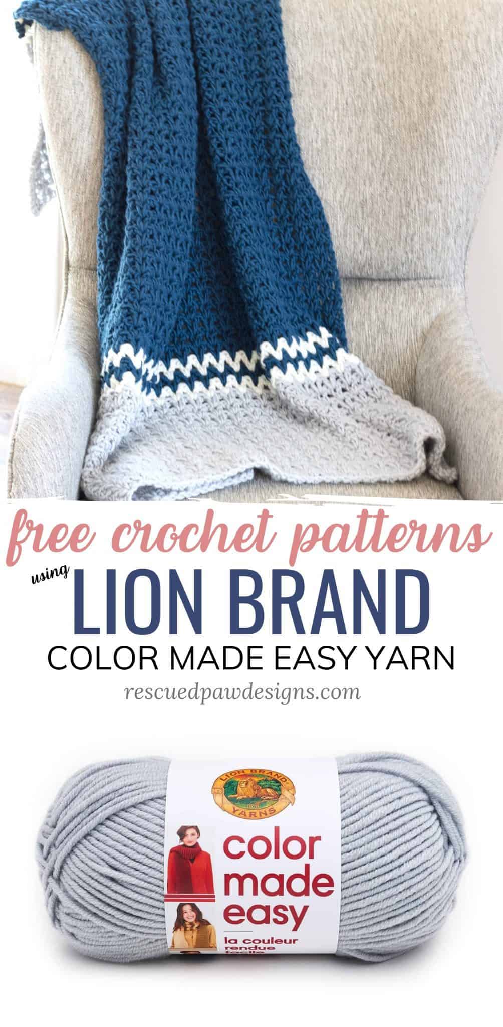 5 Color Made Easy Yarn Crochet Patterns Easy Crochet Patterns
