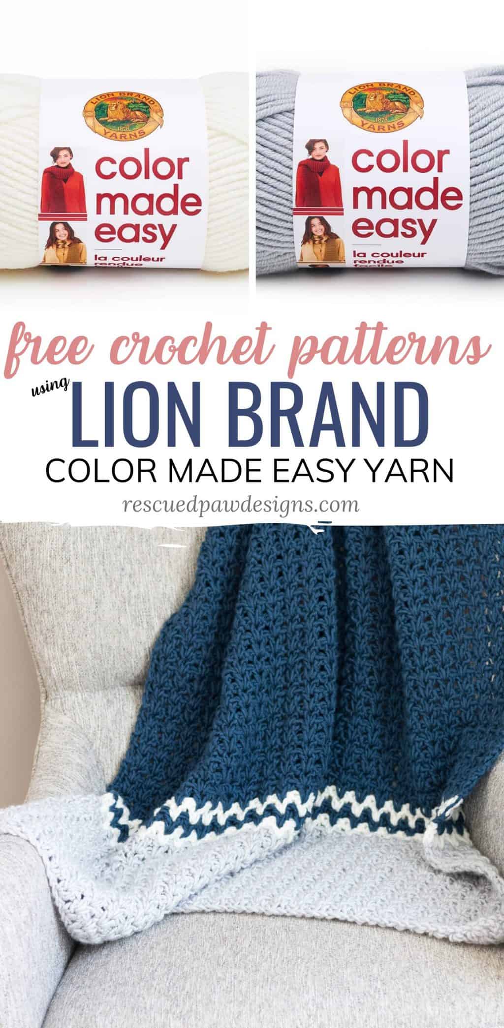 5 Color Made Easy Yarn Crochet Patterns - Easy Crochet Patterns