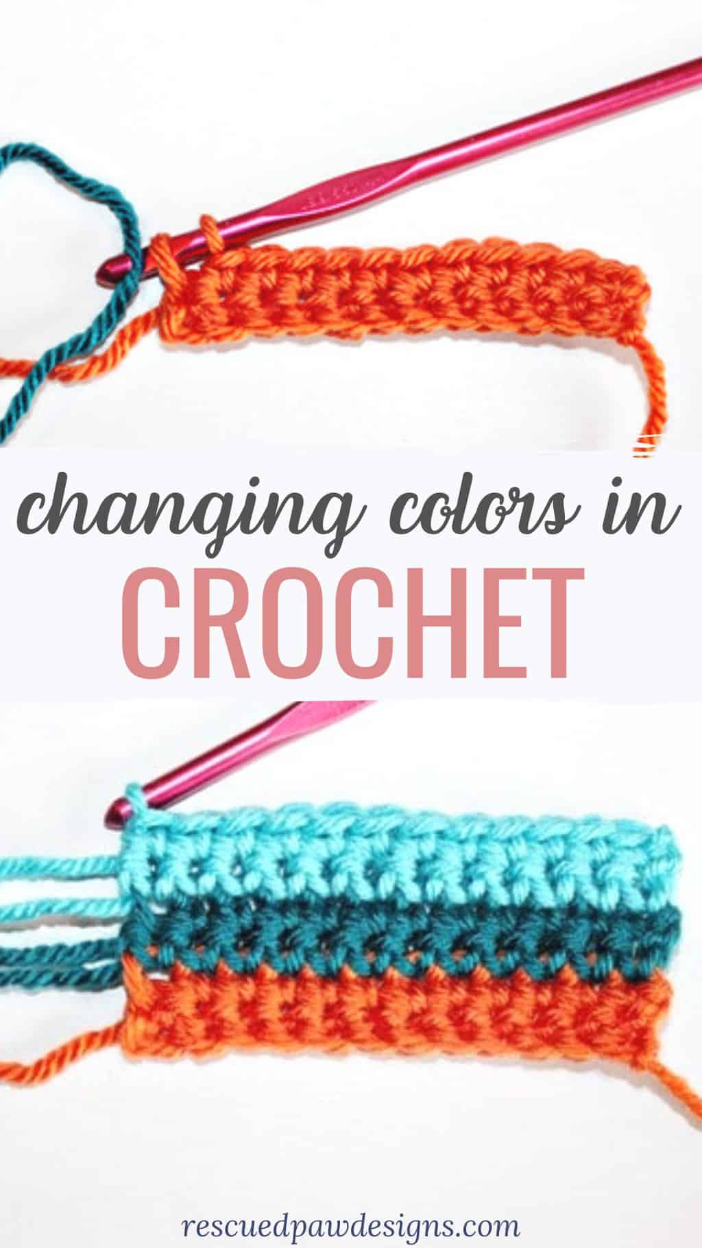 How to Change Yarn in Crochet Easy Crochet