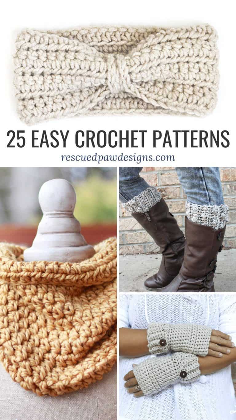 25 Easy Beginner Crochet Patterns Easy Crochet Patterns