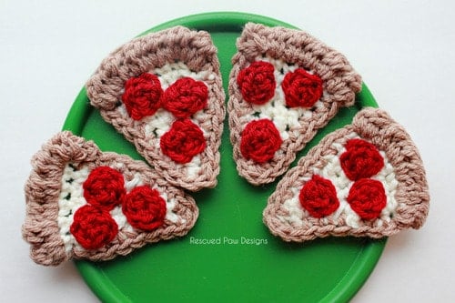 Crochet Pizza Pattern