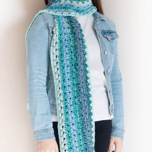Free Ombre Crochet Scarf Pattern