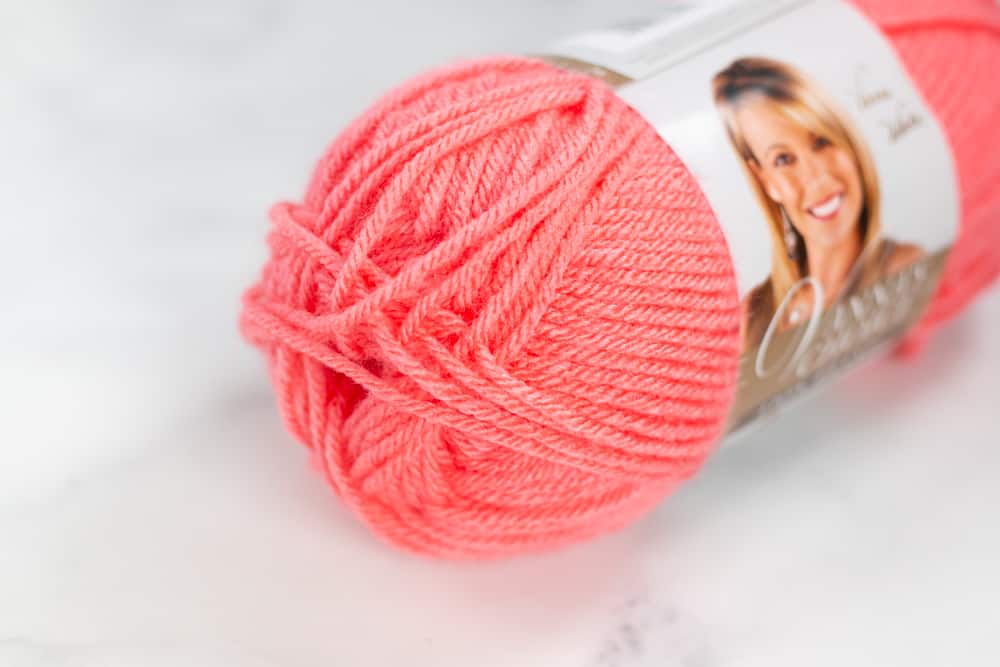 Pink Grapefruit Vanna's Choice Yarn by Lion Brand