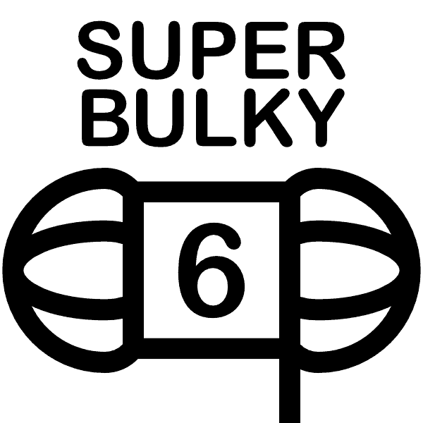 Weight 6 - Super Bulky Weight Icon