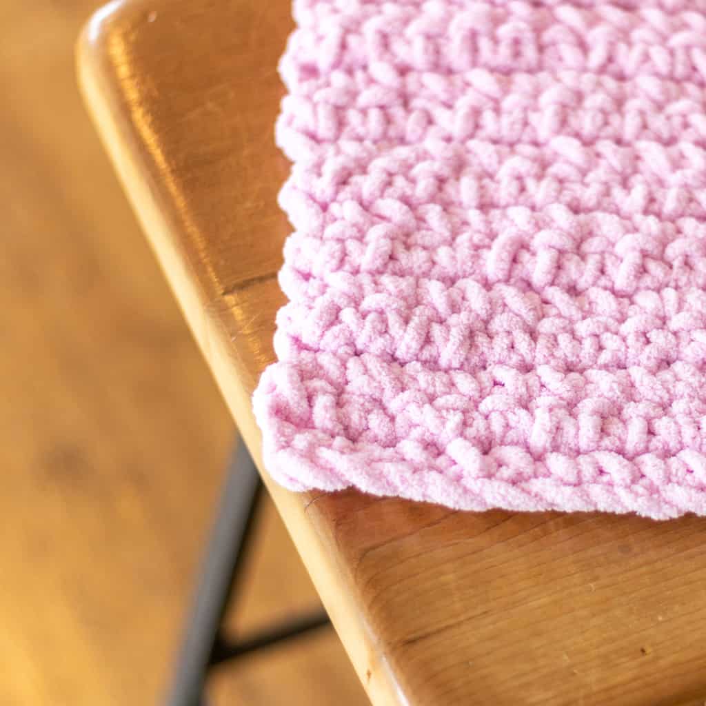 Bernat Baby Blanket Dappled Ever After Pink Yarn - 2 Pack of 300g/10.5oz -  Polyester - 6 Super Bulky - 220 Yards - Knitting/Crochet
