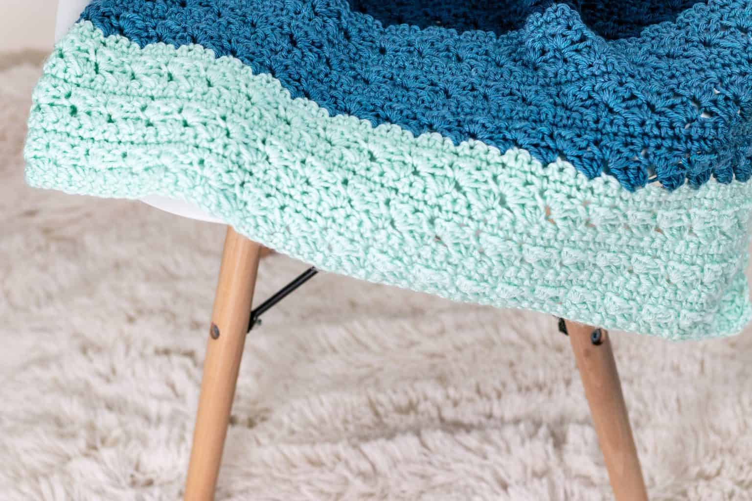 Easy Stitch Crochet Baby Blanket