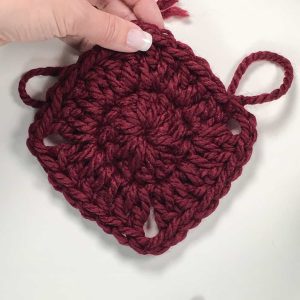 Crochet Blanket Square Pattern