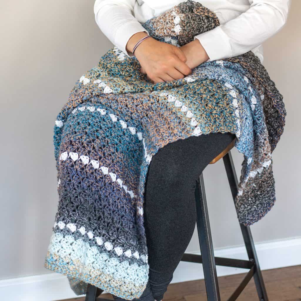 Free Crochet Lap Blanket Pattern Easy Crochet Patterns