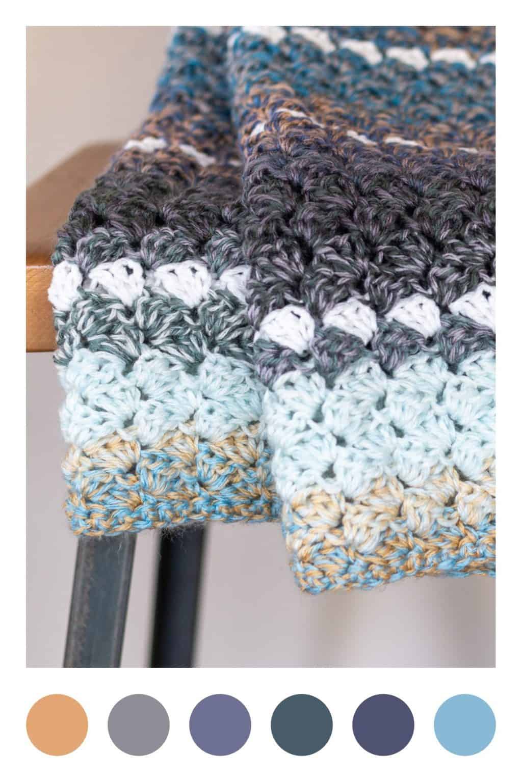 How To Crochet A Quick And Easy Throw Blanket at William Johnston blog