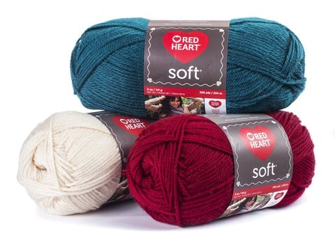 Red Heart Soft Yarn - Seafoam