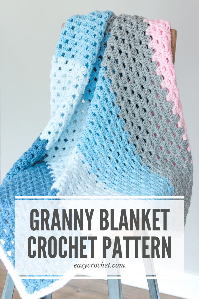 Granny Stitch Baby Blanket Pattern Easy Crochet Patterns
