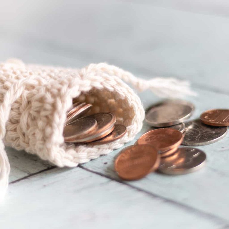 Simple Crochet Coin Pouch Pattern