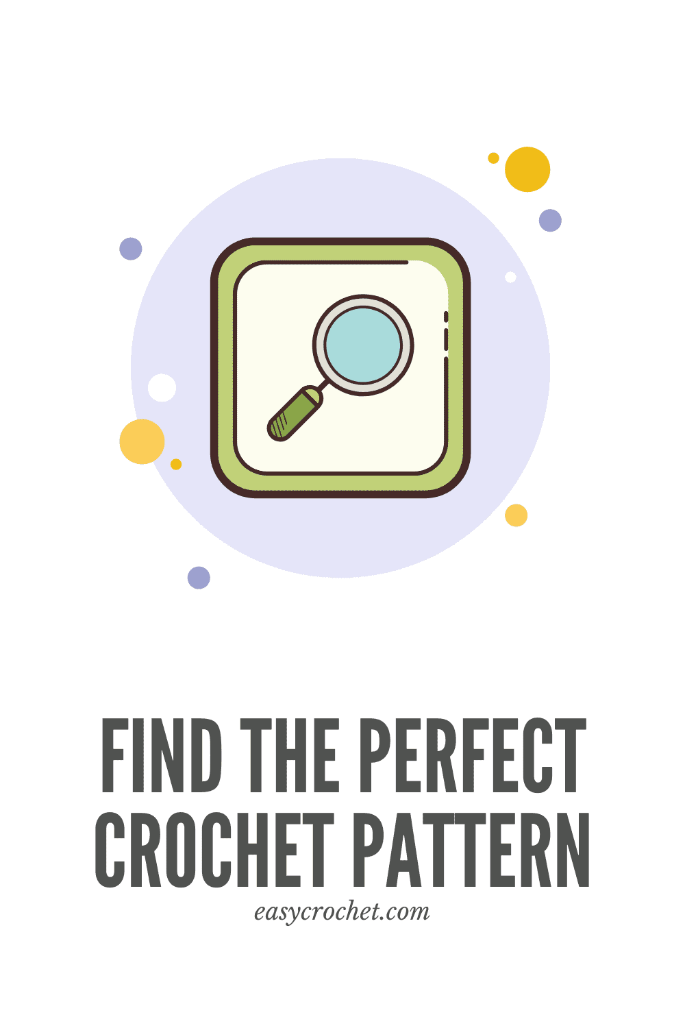 Find the perfect crochet pattern for you! Search from color, hook size, yarn brand and more! Available from Easy Crochet. via @easycrochetcom