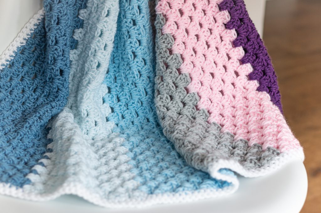 Free Easy Crochet Baby Blanket Patterns To Print Whitworth Musinare
