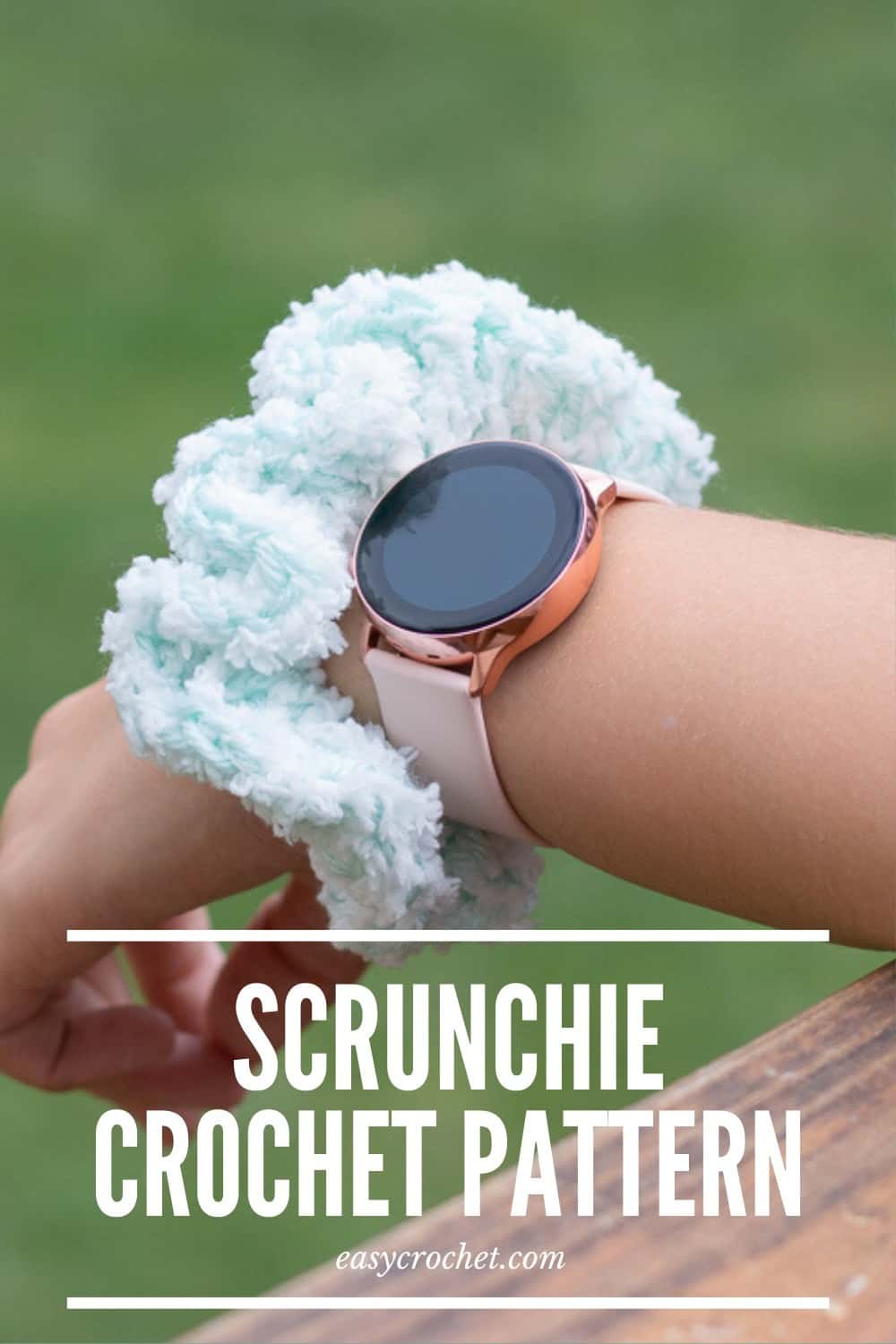 HAIR SCRUNCHIES CROCHET PATTERN