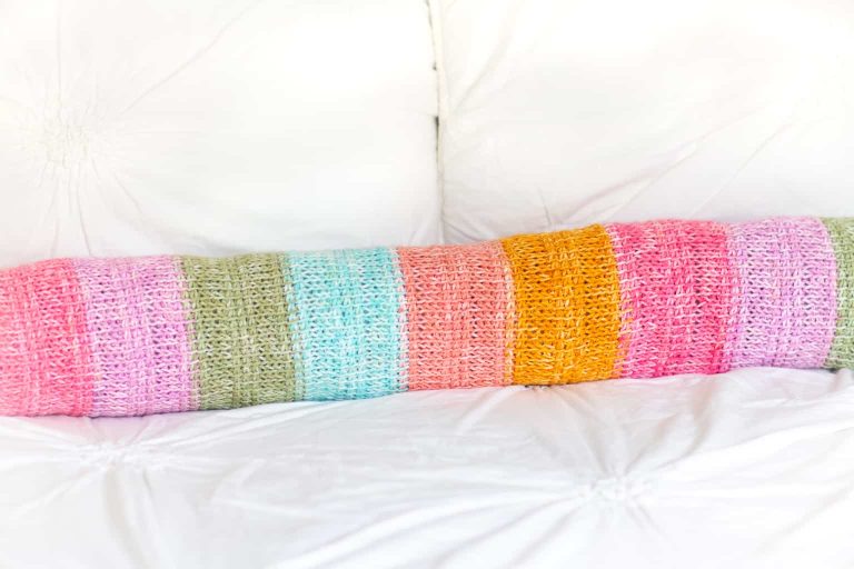 Tunisian Crochet Body Pillow Pattern
