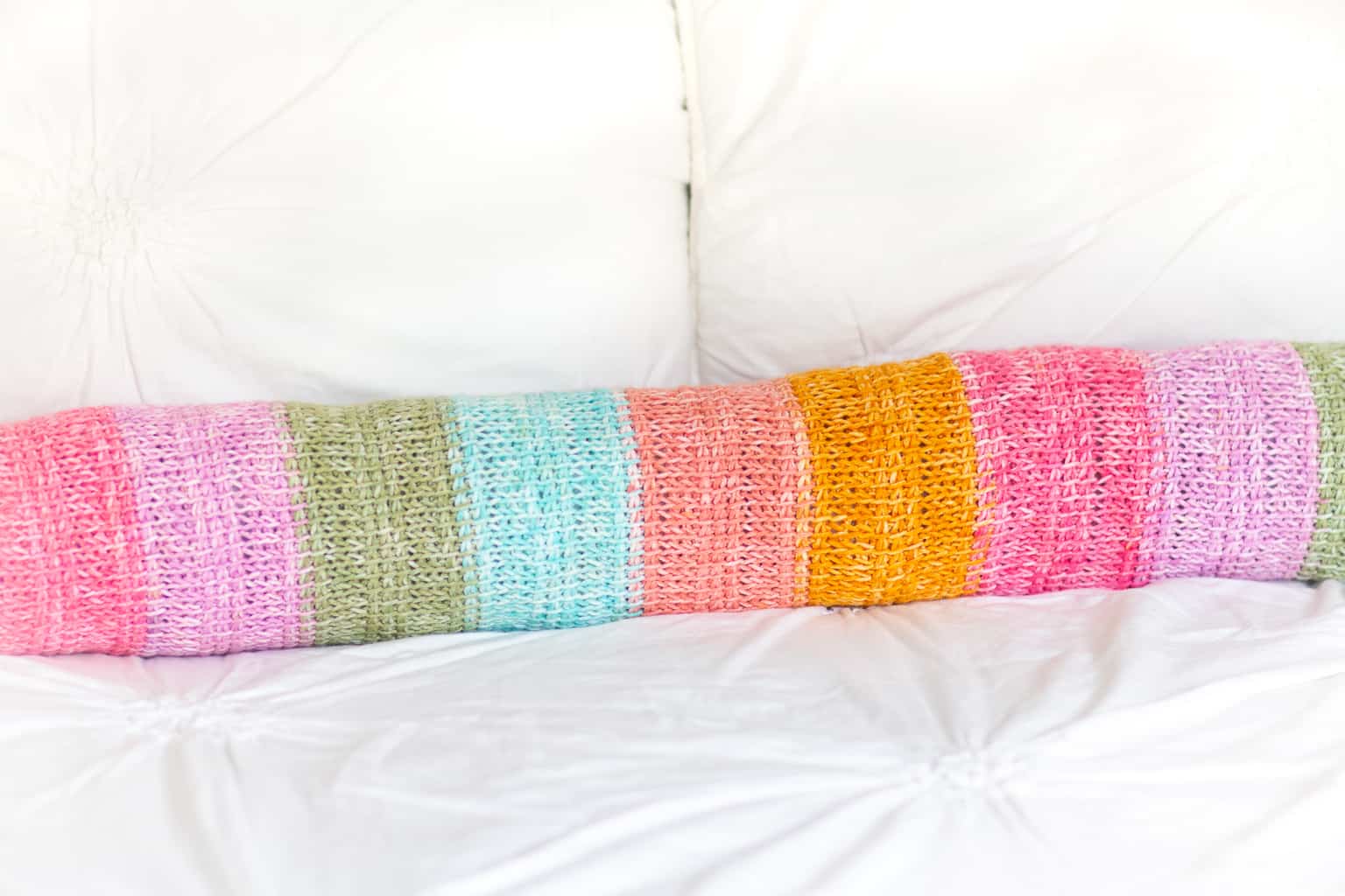 Tunisian Crochet Body Pillow Pattern 