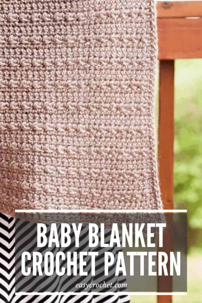 Baby Blanket Crochet Pattern Neutral