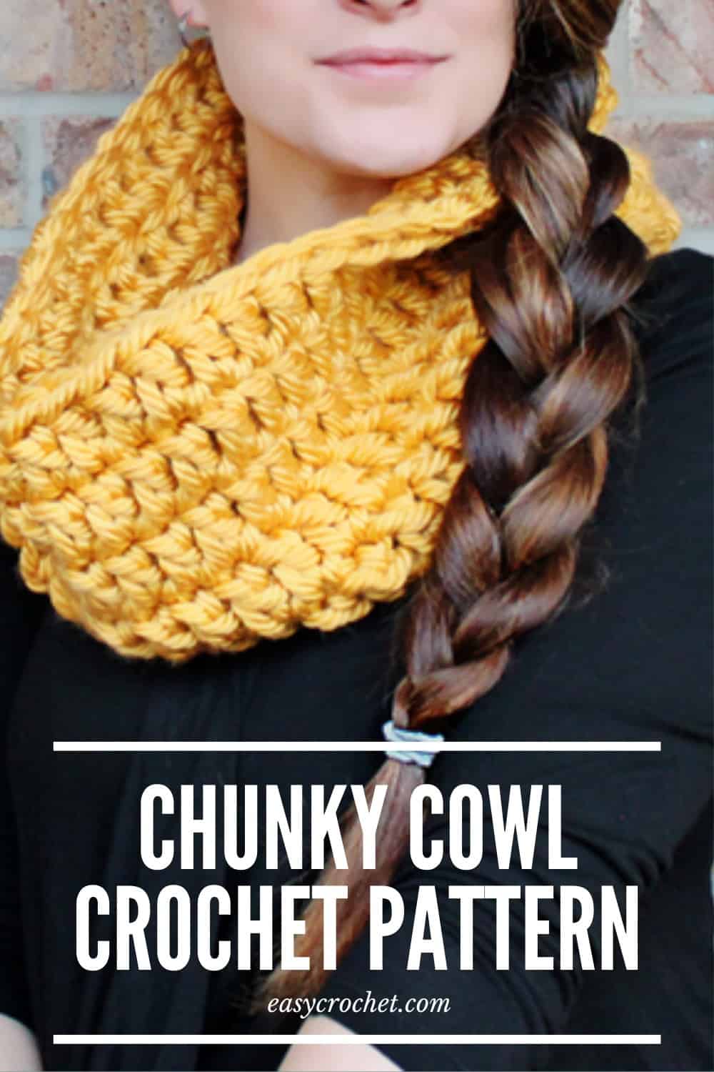 Chunky Crochet Cowl Pattern