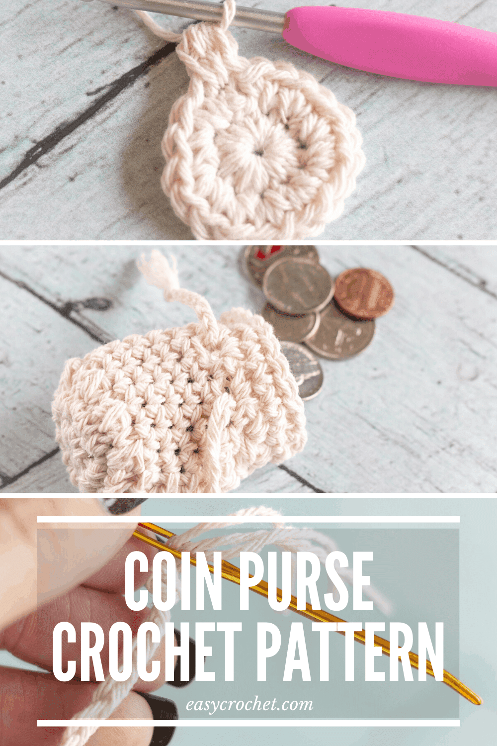 How to Crochet a Coin Purse - Easy Crochet Patterns