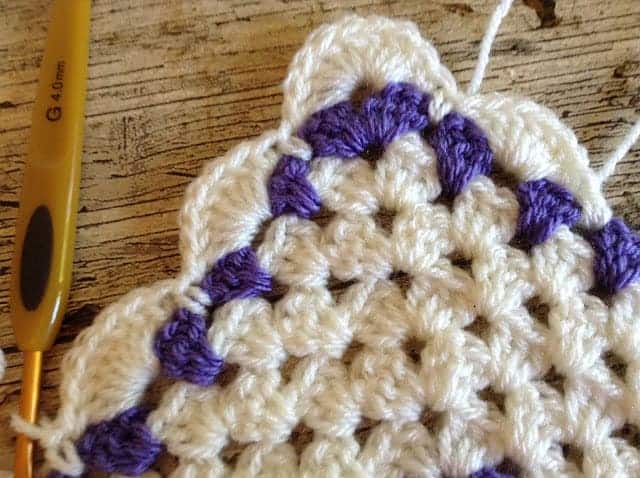 How To Crochet A Straight Granny Square – Kerry Jayne Designs Ltd