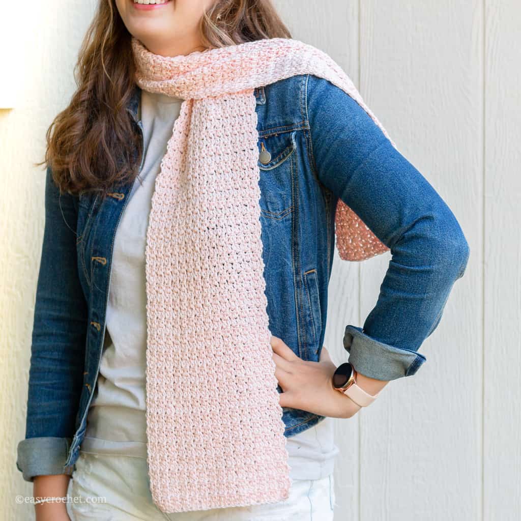 Crochet Scarf Pattern using the Griddle Stitch