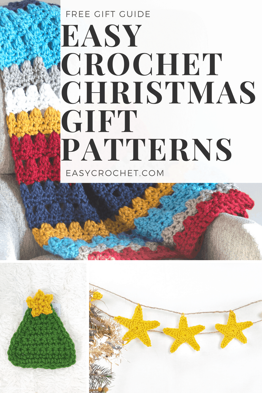 Crochet Christmas Patterns For Gifts Easycrochet Com