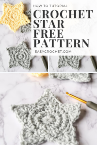 Easy To Crochet Star Tutorial - Easy Crochet Patterns