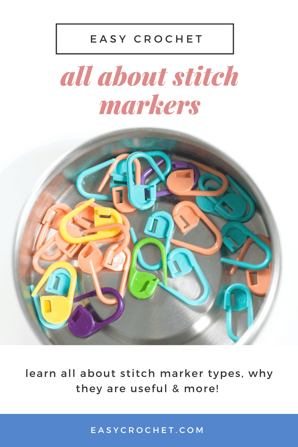 10 Crochet Stitch Marker Types and their 10 easy Uses in Amigurumi — Pocket  Yarnlings — Pocket Yarnlings