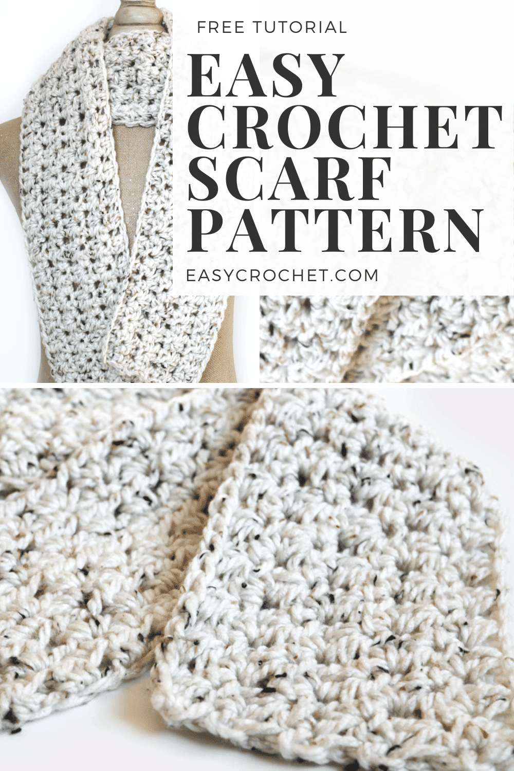 Easy Crochet Fall Scarf Free Crochet Pattern