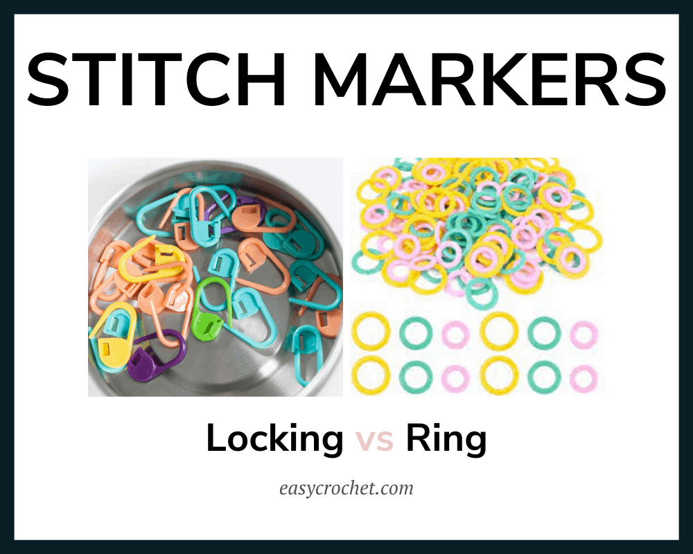 How to Use a Stitch Marker correctly in Crochet