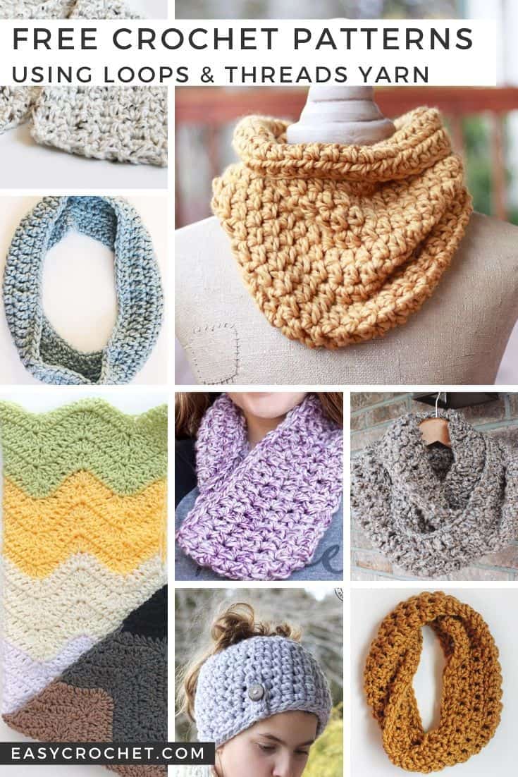 Loops & Threads Yarn Crochet Patterns Easy Crochet Patterns